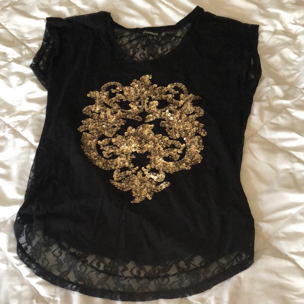 Express sparkle and lace small